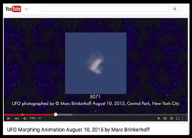 UFO Morphing Animation August 10, 2015 by Marc Brinkerhoff